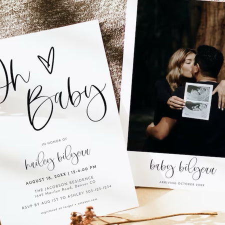 Baby Shower Invitations - Digital Product Store