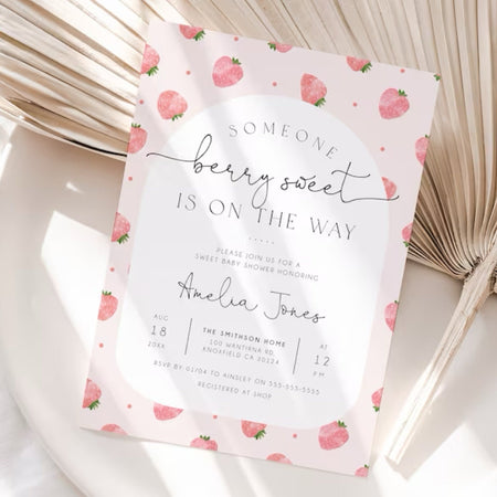 Baby Shower Invitations - Digital Product Store