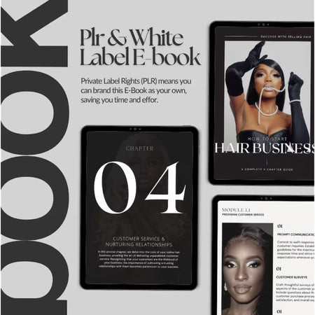 How To Start A Hair Business - Digital Product Store
