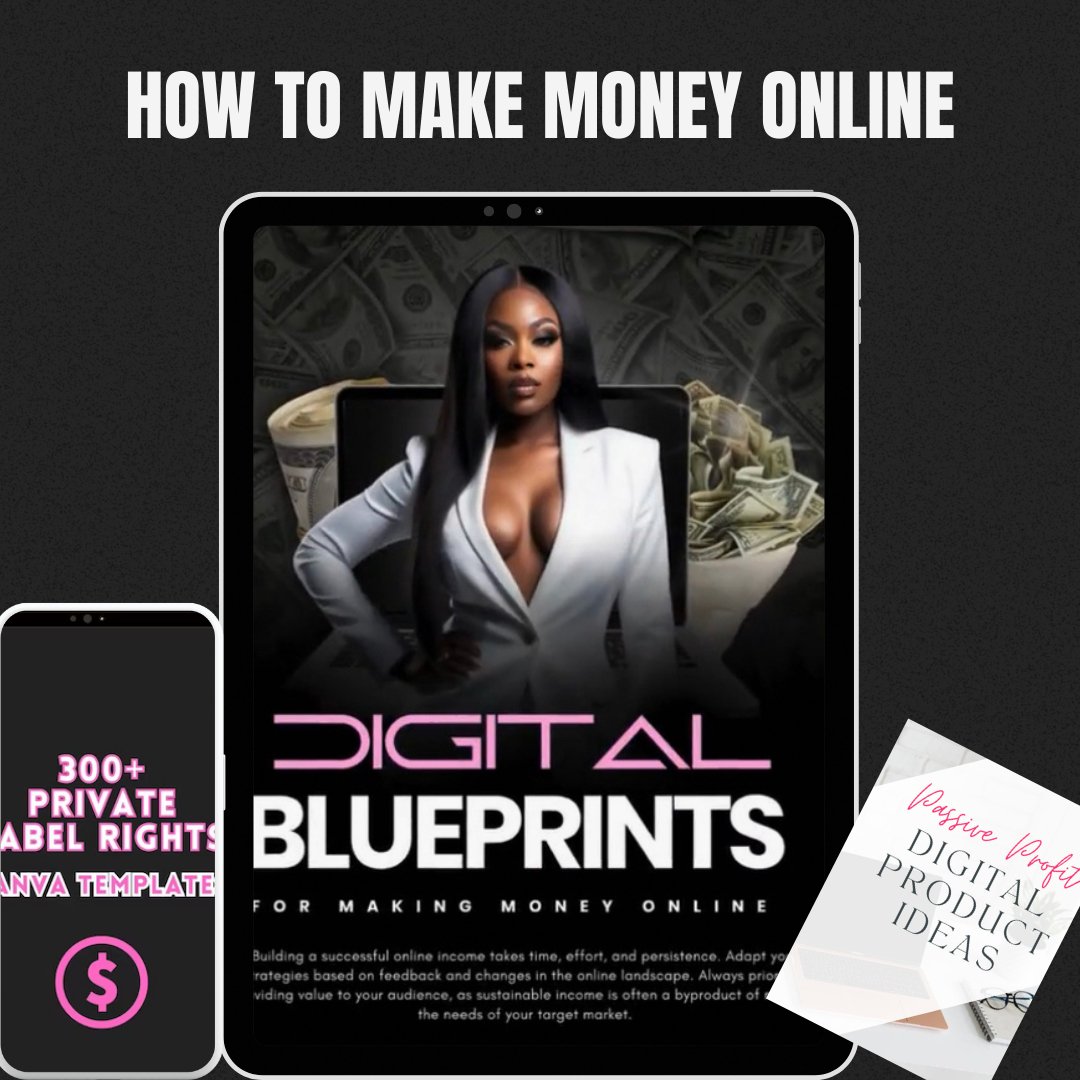 How to Make Money Online - Digital Product Store