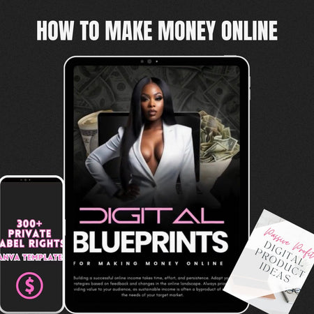 How to Make Money Online - Digital Product Store