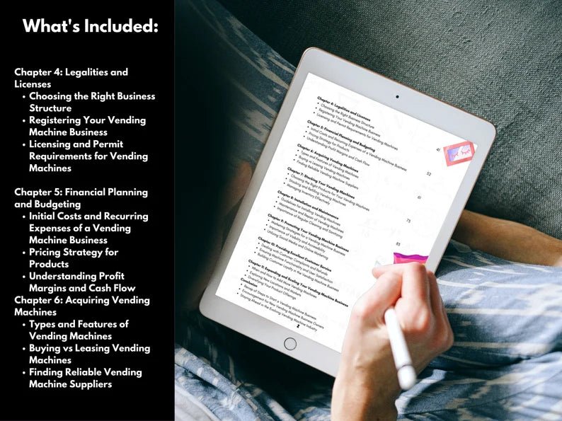 Vending Machine EBook - Digital Product Store