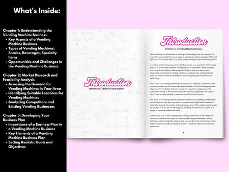 Vending Machine EBook - Digital Product Store