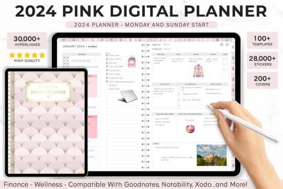 2024 Digital Planner - Digital Product Store