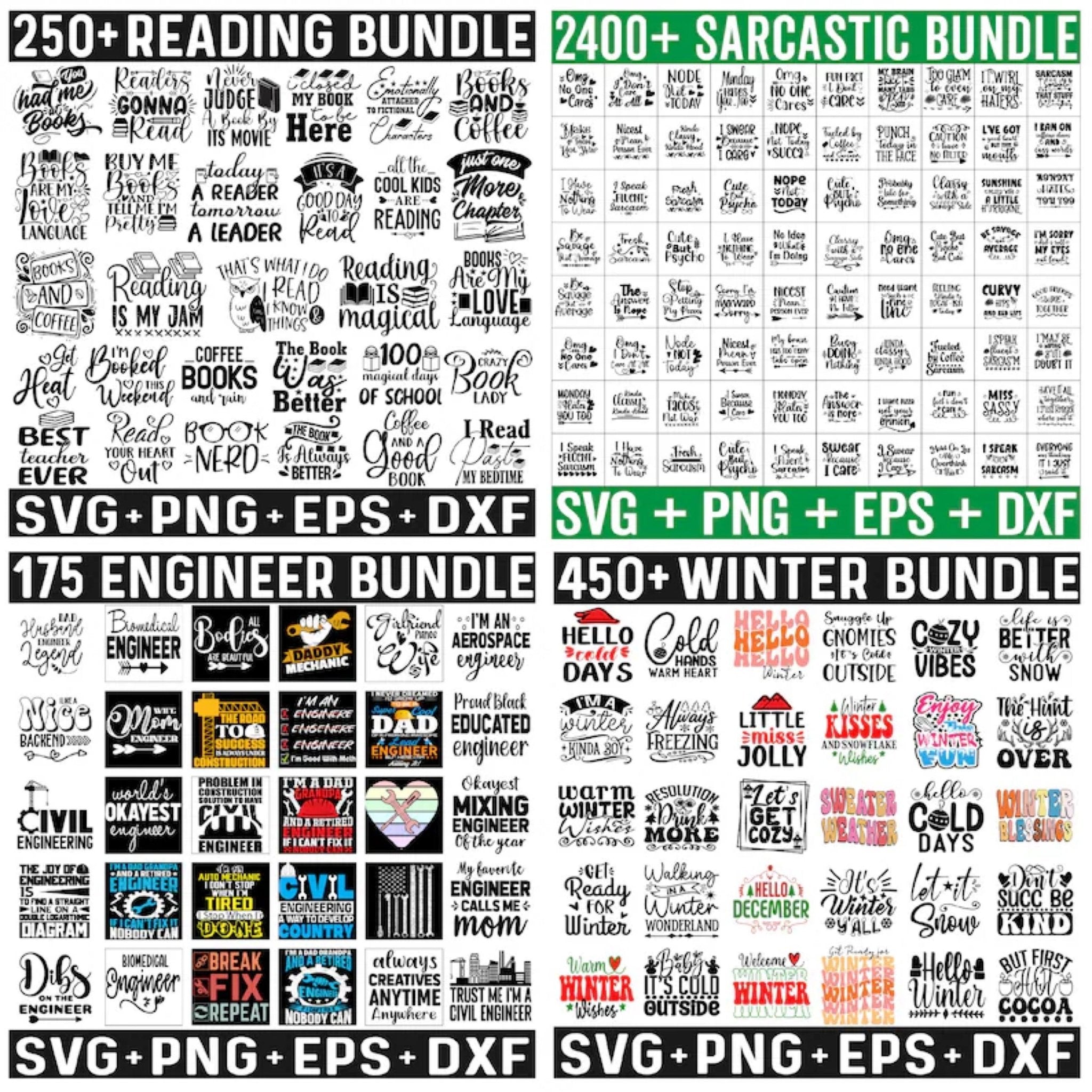 Mega Bundle SVG - Digital Product Store