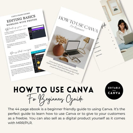 Canva Crash Course for Beginners - Digital Product Store