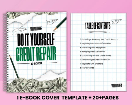 DIY Credit Repair Ebook - Digital Product Store
