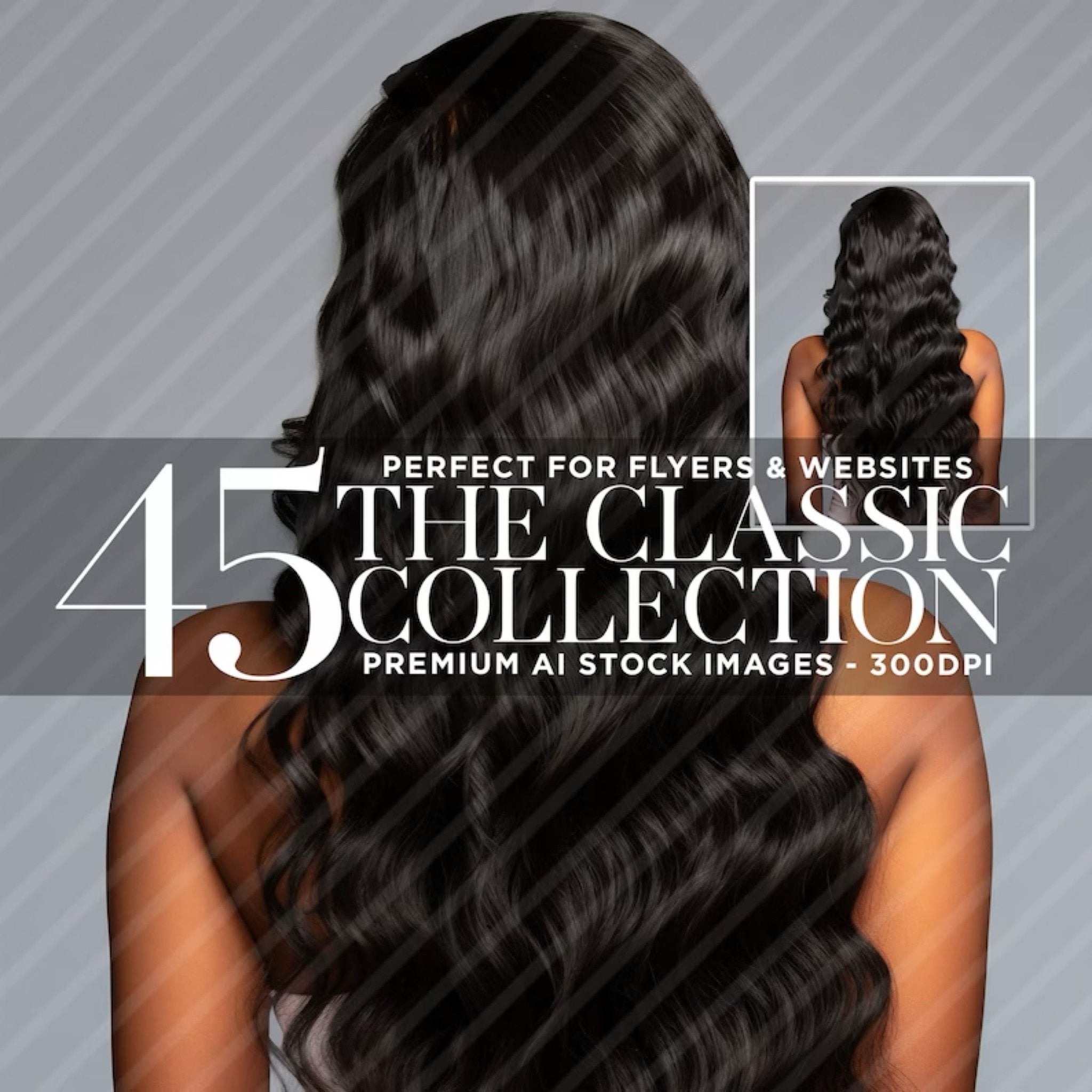 Hair Stock Images - Digital Product Store