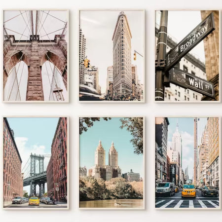 NYC Printable Gallery Wall Set - Digital Product Store