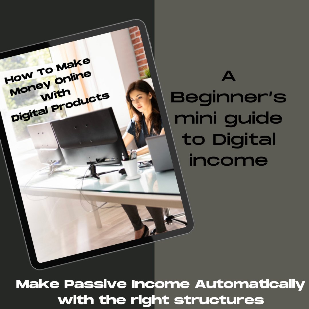 How To Make Money With Digital Products - Digital Product Store