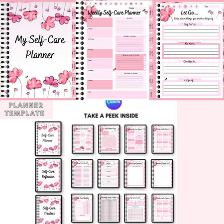 My Self Care Planner - Digital Product Store
